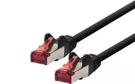 LOGON TCR66SS200BL tinklo laidas Cat6 SF/UTP (S-FTP) RJ-45–RJ-45 20 m juodas