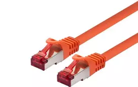 LOGON TCR66SS200O tinklo kabelis Cat6 S/FTP (S‑STP) Oranžinis 20 m RJ-45–RJ-45