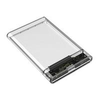 Portable 7-9.5mm 2.5 Inch SATA HDD/SSD Case Enclosure USB3.0 Interface ABS Material External SATA Adapter Case skaidri