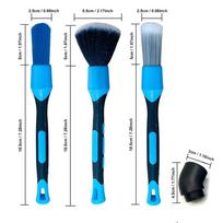 Multifunctional Car Clean Brush Soft Bristle Wheels Cleaner Detailing Brush  Wheel Rims 3pcs
