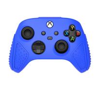 Silicone Protective Case Anti-slip Handle Cover Shell Controller Skin for Xbox Series X S Gamepad Accessories Only case mėlyna
