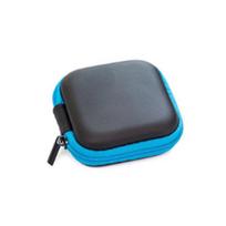 Mini Multifunction Zipper Earphone Sd Card Storage Bag Box Travel Pouch Carrying SmallBlue
