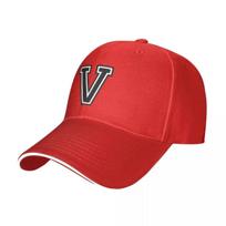 Pradinė raidė Kaulas V Aukštos kokybės beisbolo kepuraitė Moterims Lauko Aukščiausios klasės Fe Unisex Snapback kepurės Hip Hop Gatvės Tendencijos Kepurė One Size
