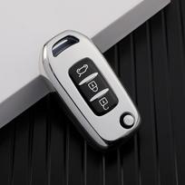 For Renault Clio 5  Arkana   Kwid  Kadjar Captur Megane Sandero Stepway Logan Tpu Car Flip Key Case Cover Shell