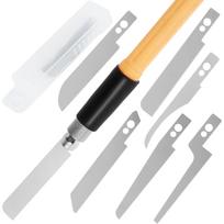 Mini rankinių pjūklų rinkinys Modeliavimo rankinis pjūklas DIY Metalo apdirbimo ašmeninis pjūklas Ruošinių pjovimo įrankis Rankinis modelių graviravimo pjovimo medienos apdirbimo įrankis white