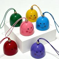 6Pcs Crisp Ringing Tones Wind Chimes Zinc Zinc Alloy Decorative Bells Bell Hanging Ornaments  Home Garden Random colored