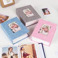 4R 6 Inch 100-Page Interstitial Photo Album Durable Photo Album Manufacturer (Black,100) juoda