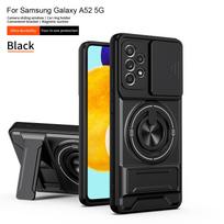 For Samsung A52 Case Galaxy A52S Cover Galaxy A72 Phone Case Magsafe Magnetic Fold Holder Military Armor Camera Protection Cover Galaxy A52