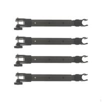 4x Camping Cart Table Support Tube Telescopic Desk Leg Stand Replacement Equipment Lifting