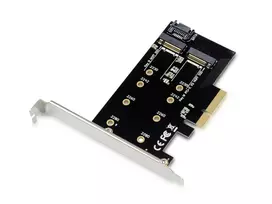 Conceptronic EMRICK 2-in-1 M.2 SSD PCIe adapteris SATA AHCI NVMe