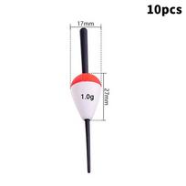10Pcs Eva Luminous Fishing Night Float Light Stick Foam Plastic Bobber Sea Rock Fishing Striking Floats 1/2/3/5/10G
