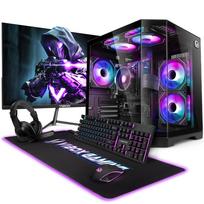Vibox I-516 Žaidimų kompiuteris Komplektas • 22  Ekranas • Ryzen 3 3200G 4,0 GHz • Radeon Vega 8 • 16GB RAM • 500GB SSD • Linux • WiFi