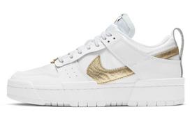 Nike Dunk Low Disrupt White Metallic Gold Moteriški DD9676-100 36.5