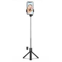 2024 Factory Best Selling Adjustable Flexible Selfie Stick Tripod with LED Light and Remoter balta