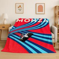 Racing Car M-Martini Moto Soft Flannel Throw Blanket,Cozy Blanket for Bed,Couch,Sofa,Bedroom,Living Room,Travel,Picnic kids 75x90cm