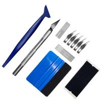 Suede Scraper for Auto Window Tint Wrapping Tools Squeegee Vinyl Wrapping Film Car Film Wrap Tool Kit Car Acssories Squeegee