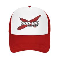 Custom BRP Can Am Logo Print Mesh Baseball Cap Summer Breathable Mesh Sun Hats Caps Unisex Outdoor Adjustable Casual Headwear Adjustable