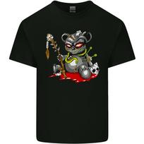 Voodoo Doll Skull Koala Bear Spirits Halloween Unisexs Light Cotton TShirt S