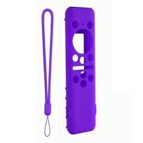 Remote Control Cover Protector BN59-01432A 01432B Remote Control Covers Silicone Anti-Slip for Samsung 8K Neo QLED HDR Smart TV violetinė
