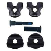 Bike Seatpost Clamp Carbon Rail Cushion Seatpost Clips Bicycle Seatpost Clamp for Carbon Saddle Rails 7x9/7x7mm