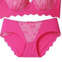 Dopamine Sexy Lace Underwear Women's Suit Pure Desire Wind Small Breasts Gathered No Steel Rim Anti-Sagging Upper Support Bra Cover 32/70AB
