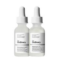 The Ordinary Skin Support Set (Niacinamide 10% + Zinc 1% 30mL, Hyaluronic Acid 2% + B5 30mL)