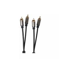 Audio kabelis ShiverPeaks BS20-41255 2,5 m 2xRCA juodas