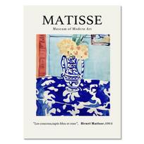 Henri Matisse Woman Body Abstract Art Canvas Painting Museum Artwork Wall Print Vintage Poster Modern Living Room Decor Picture 21cm×30cm NoFrame white