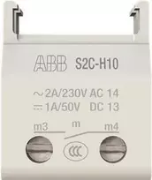 ABB Stotz S&J pagalbinis jungiklis, anbaubar 1S, pro M compact S2C-H10 (2CDS200970R0032)