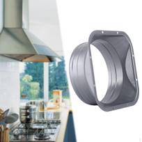 Oro kanalo jungties detalės Metalinis tiesus vamzdis Ventiliacijos adapterio pakeitimui Small