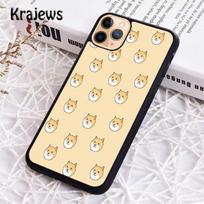 Krajews Funny Shiba Inu Soft Phone Case Cover For iPhone 14 5 SE 6s 7 8 plus XR XS 11 12 13 pro max Samsung Galaxy S21 S22ultra iPhone 14
