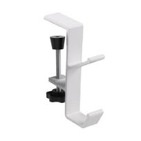Gaming Headphone Stand Double Layer Storage Hook Wide Compatibility Compact Design For Convenient Organization balta