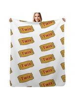 Twix Throw Blanket Single Bed Covers Winter Beds Beautifuls Blankets 75X95CM pilka spalva