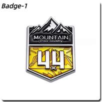 3D Metal 4X4 Mountain Cross Country Badge Auto 4WD Emblem Car Stickers Styling Decals Accessories Badge-1
