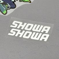 Dėl Showa Atspindinčios Lipduko Amortizatoriaus Lipduko Motociklo Dekoratyvinių Aksesuarų Universalios MOTO Juostos Lipdukas Visureigio 6x1CM