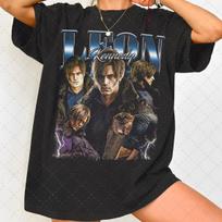RE9 Resident Evil 9 Requiem Leon SKennedy Graphic 100Cotton Unisex Shirt 2026 New New Unisex Fashion Y2k Short Sleeve Soft Tshirt S