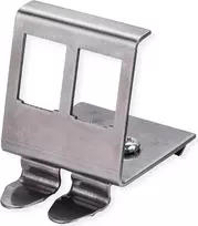 ROLINE Keystone Jack-DIN adapter tvirtinimui ant bėgelio