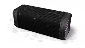 Nešiojama 2.1 garsiakalbių sistema Philips TAS2000B/00 Juoda, 10 W RMS, 4,8 cm tvarkyklės, Bluetooth, IPX5
