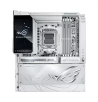 Motininė plokštė ASUS ROG CROSSHAIR X870E GLACIAL — AMD X870E, Socket AM5, E-ATX, DDR5, iki 256GB, Wi‑Fi 7, 10Gb Ethernet