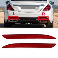 Mercedes S serijos galinis atšvaitas AMG Line W222 300 350 400 450 500 600 63 2014 2015 2016- A2228200774 A2228200874 1Pc Left