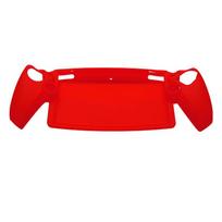 For PS5 Portal Silicone Cover for PlayStation Portal Portable Handheld Device Rubber Full Pack Protective Dust Protection Case Only  case raudona
