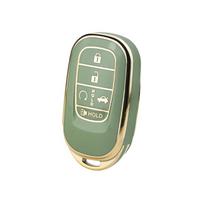 For Honda Civic Accord Hr-V Cr-V Crv    5Buttons Auto Shell Fob Holder Tpu Car Key Case Cover Keychain Accessories