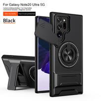 For Samsung Note20 Ultra Case Galaxy Note 20 Ultra 5G Cover Magsafe Magnetic Fold Holder Military Armor Camera Protection Cover Galaxy Note20 Ultra