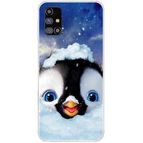 Skirta Samsung Galaxy A31 A51 A71 dėklas Silikoninis galinis dangtelis Telefonų dėklai Skirta Samsung A315 A515 A715 Minkšti dangteliai Animacinis buferis coque Samsung A31