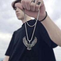 Punk Gyvūnas Musė Erelis Pakabukas Karoliai Vyrams Hip Hop Rock Grandinėlė Karoliai Vakarėlio Papuošalai 1pc
