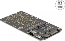 DELOCK adapteris M.2 Key M NVMe SSD į SFF-8654 ir M.2 Key B (64355)