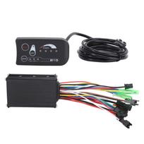 Electric Bike Conversion Kit Electric Bike Controller with Panel Triple Mode 17A Controller S810 Panel 250W 350W