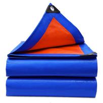 Tarp Cover Canopy Tarpaulin Tent Camp Outdoor Rain Cover Large Awning Canopy Yard Garden Beach (6.3ft*9.5ft) one size mėlyna