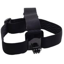 Action Camera Head Mount Strap Adjustable Headband Belt Nylon Sports Camera Accessories for Xiaomi Yi Black juoda