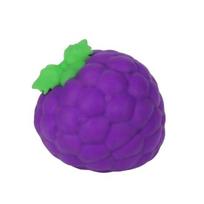 Didelis vynuogės streso mažinimo žaislas, lėtai atšokantis netikras violetinis vynuogės spaudimo žaislas, rankų atsipalaidavimo streso kamuoliukas, Fidget žaislas vaikams ir suaugusiems 1pc